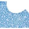 image:imageLands End Girls Long Sleeve Gathered Waist Jersey DressTossed HeartsVista Blue