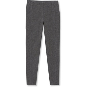 image:imageLands End Girls Tough Cotton Ankle Legging with PocketsCharcoal Heather