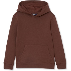 image:imageLands End Kids Fleece Pullover HoodieChocolate Brown