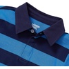 image:imageLands End Boys Long Sleeve Collared Rugby ShirtNavyFrench Blue Stripe
