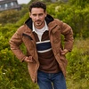 image:imageLands End Mens Squall Field Rain JacketLight Carob