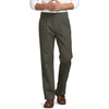 image:imageLands End Mens Comfort Waist Relaxed Fit Pleated Knockabout Chino PantsForest Moss