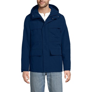 image:imageLands End Mens Squall Field Rain JacketDeep Sea Navy
