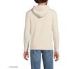 image:imageLands End Mens Long Sleeve Serious Sweats Pullover HoodieFlax Heather