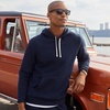 image:imageLands End Mens Long Sleeve Serious Sweats Pullover HoodieRadiant Navy