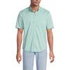 image:imageMens Traditional Fit Short Sleeve Travel Kit ShirtSimply GreenBlue Micro Plaid
