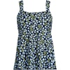 image:imageLands End Womens Flutter Tankini TopNavy Mini Bloom Floral