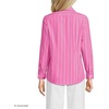 image:imageLands End Womens Pinwale Cord Long Sleeve ShirtApple BlossomWhite Stripe