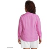 image:imageLands End Womens Pinwale Cord Long Sleeve ShirtBright Pink Stripe