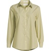 image:imageLands End Womens Pinwale Cord Long Sleeve ShirtChartreuse Thin Stripe