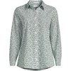 image:imageLands End Womens Pinwale Cord Long Sleeve ShirtFresh Clover Pressed Flower