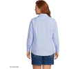 image:imageLands End Womens Pinwale Cord Long Sleeve ShirtSoft Sky Blue Stripe