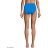 image:imageLands End Womens Ribbed Smoothing High Waisted Bikini BottomsBright Cerulean