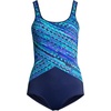 image:imageLands End Womens Tummy Control SwimsuitOmbre