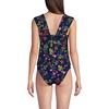 image:imageWomens Square Neck Underwire Square Back Tankini Swimsuit TopDeep Sea Multi Garden Floral