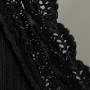 image:imageWomens Variegated Micro Rib Lace Trim CamiBlack