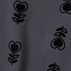 image:imageLands End Girls Crew Neck Embroidered SweatshirtFloralDark Gray