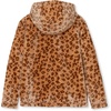 image:imageLands End Girls Softest Fleece JacketCheetahKhaki