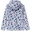 image:imageLands End Girls Softest Fleece JacketColorful CheetahBlue