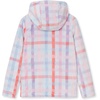image:imageLands End Girls Softest Fleece JacketCoral Blush Plaid