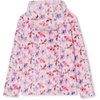 image:imageLands End Girls Softest Fleece JacketFloral MultiPink Mist