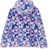 image:imageLands End Girls Softest Fleece JacketHeartsMultiAruba Blue
