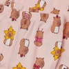 image:imageLands End Kids Pattern Snug Fit Pajama SetCapybaraOrchid Pink