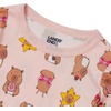 image:imageLands End Kids Pattern Snug Fit Pajama SetCapybaraOrchid Pink