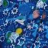 image:imageLands End Kids Pattern Snug Fit Pajama SetDino GalaxyRoyal Blue