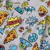 image:imageLands End Kids Pattern Snug Fit Pajama SetGamer AliensGray