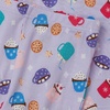 image:imageLands End Kids Pattern Snug Fit Pajama SetHot CocoaDahlia Purple