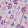 image:imageLands End Kids Pattern Snug Fit Pajama SetSnowflakesPurple