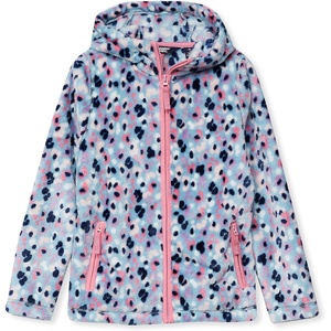 image:imageLands End Girls Softest Fleece JacketColorful CheetahBlue