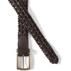 image:imageLands End Mens Leather Braid BeltBrown