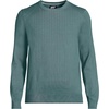 image:imageLands End Mens Fine Gauge Cotton Crew Neck SweaterTourmaline
