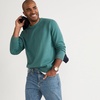 image:imageLands End Mens Fine Gauge Cotton Crew Neck SweaterTourmaline