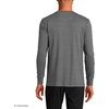 image:imageLands End Mens Knit Rib Pajama HenleyCharcoal Heather
