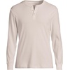 image:imageLands End Mens Knit Rib Pajama HenleyIvory Latte