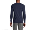 image:imageLands End Mens Knit Rib Pajama HenleyRadiant Navy