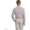 image:imageLands End Mens Traditional Fit Solid No Iron AmericanGrown Supima Pinpoint Buttondown Collar Dress ShirtBurgundyMauve Multi Check