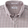 image:imageLands End Mens Traditional Fit Solid No Iron AmericanGrown Supima Pinpoint Buttondown Collar Dress ShirtBurgundyMauve Multi Check