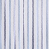 image:imageLands End Mens Traditional Fit Solid No Iron AmericanGrown Supima Pinpoint Buttondown Collar Dress ShirtMuted CobaltNavy Stripe