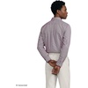 image:imageLands End Mens Traditional Fit Solid No Iron AmericanGrown Supima Pinpoint Buttondown Collar Dress ShirtRich BurgundyWhite Puppytooth
