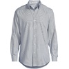 image:imageLands End Mens Traditional Fit Solid No Iron AmericanGrown Supima Pinpoint Buttondown Collar Dress ShirtVintage SteelWhite Puppytooth