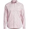 image:imageMens Traditional Fit Long Sleeve Travel Kit ShirtAntique BlossomBrown Plaid