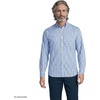 image:imageMens Traditional Fit Long Sleeve Travel Kit ShirtRadiant NavyClear Blue Plaid