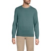 image:imageLands End Mens Fine Gauge Cotton Crew Neck SweaterTourmaline