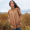 image:imageLands End Boucle Fleece CoatHoney Beige