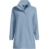 image:imageLands End Boucle Fleece CoatPale Slate Blue
