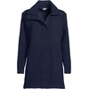 image:imageLands End Boucle Fleece CoatRadiant Navy